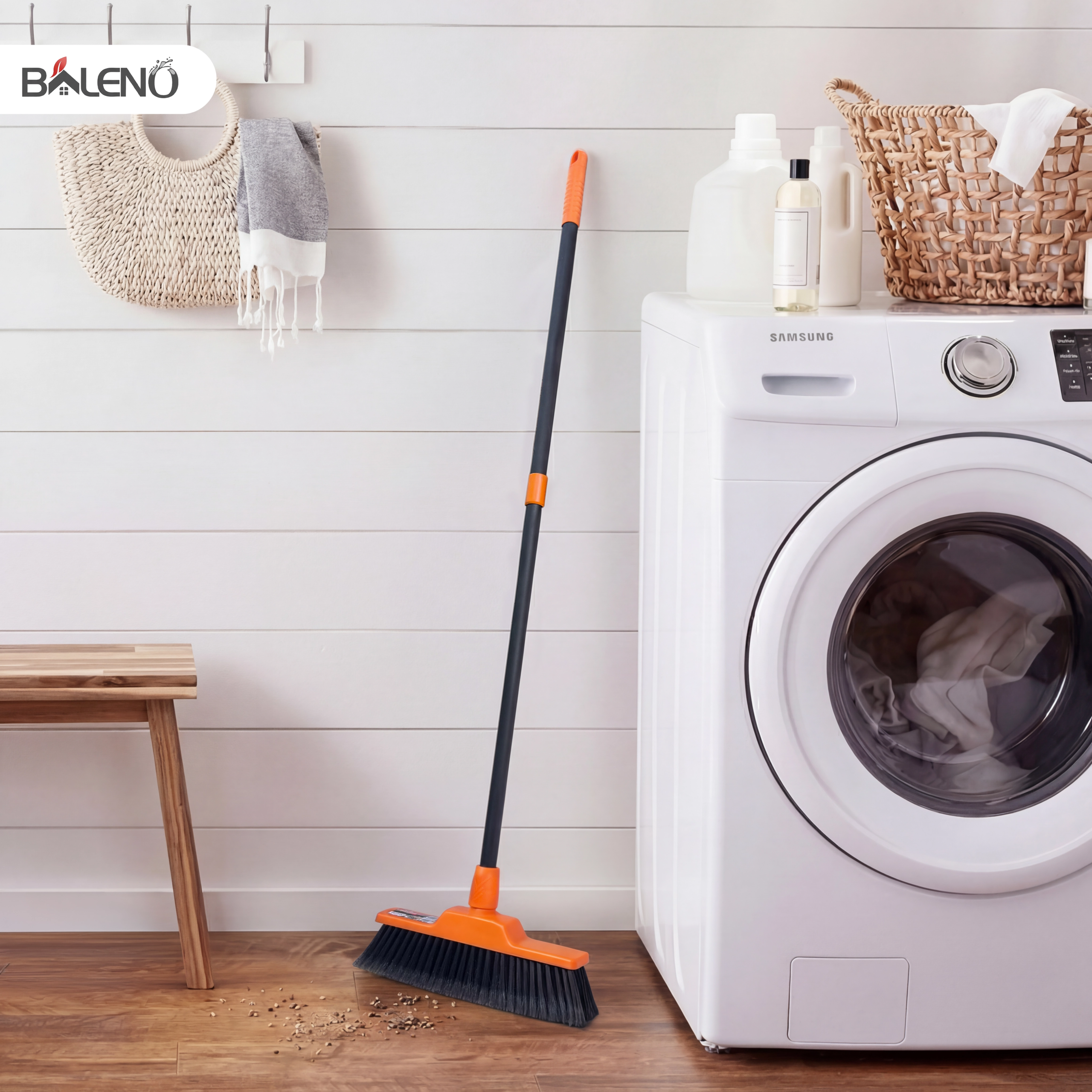 Baleno Indoor Broom Standard orange black Saudi Arabia