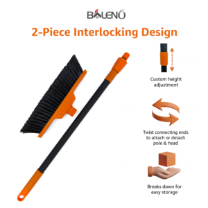 Baleno Indoor Broom Standard orange black Saudi Arabia