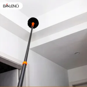 Telescopic cobweb brush extended 173cm vs collapsed 106cm