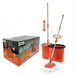 Baleno Easy Spin Mop bucket orange black Saudi Arabia