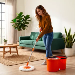 Baleno Easy Spin Mop bucket orange black Saudi Arabia Baleno Easy Spin Mop bucket orange black Saudi Arabia