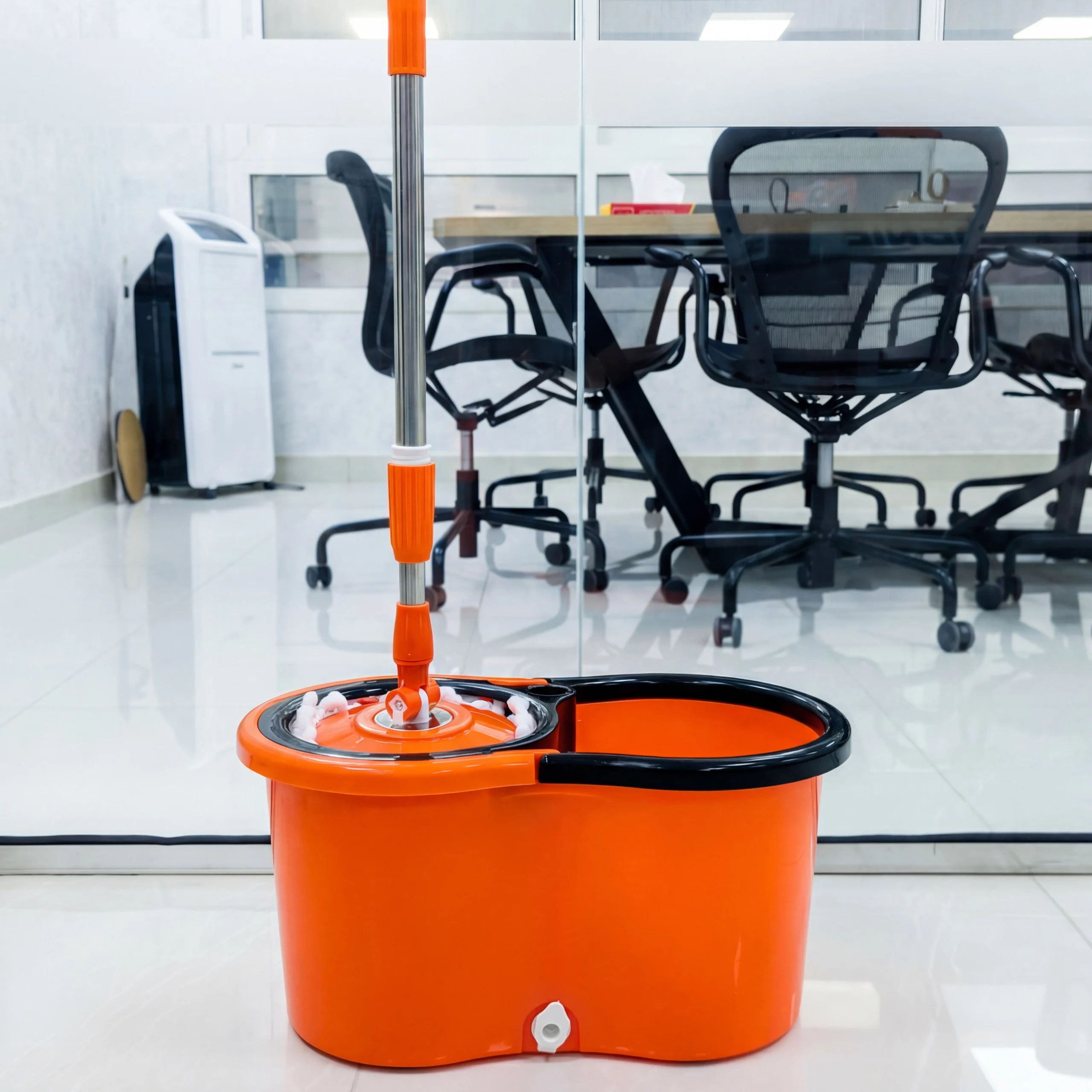 Baleno Easy Spin Mop bucket orange black Saudi Arabia Baleno Easy Spin Mop bucket orange black Saudi Arabia