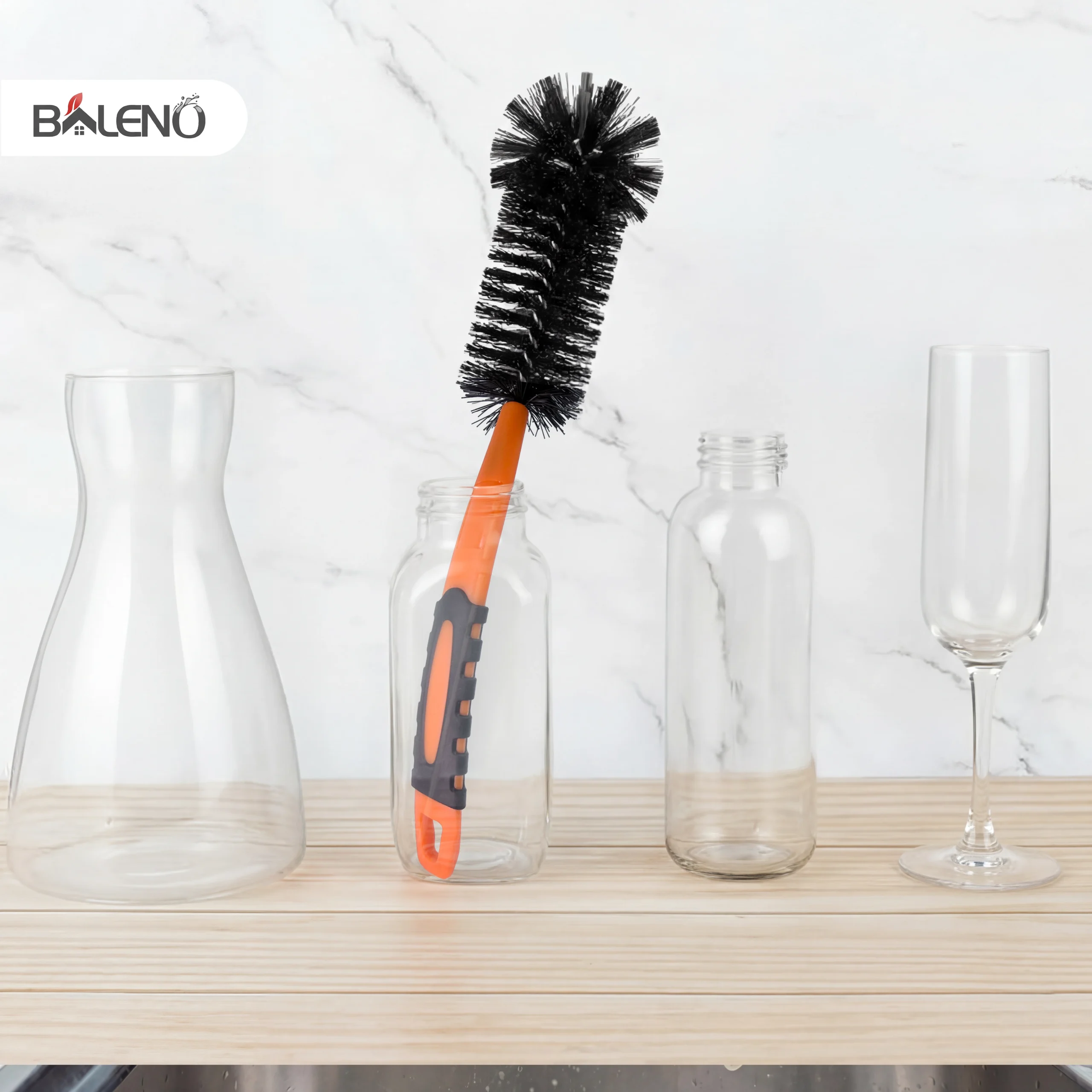 Bottle cleaning brush use cases water bottle glass baby bottle