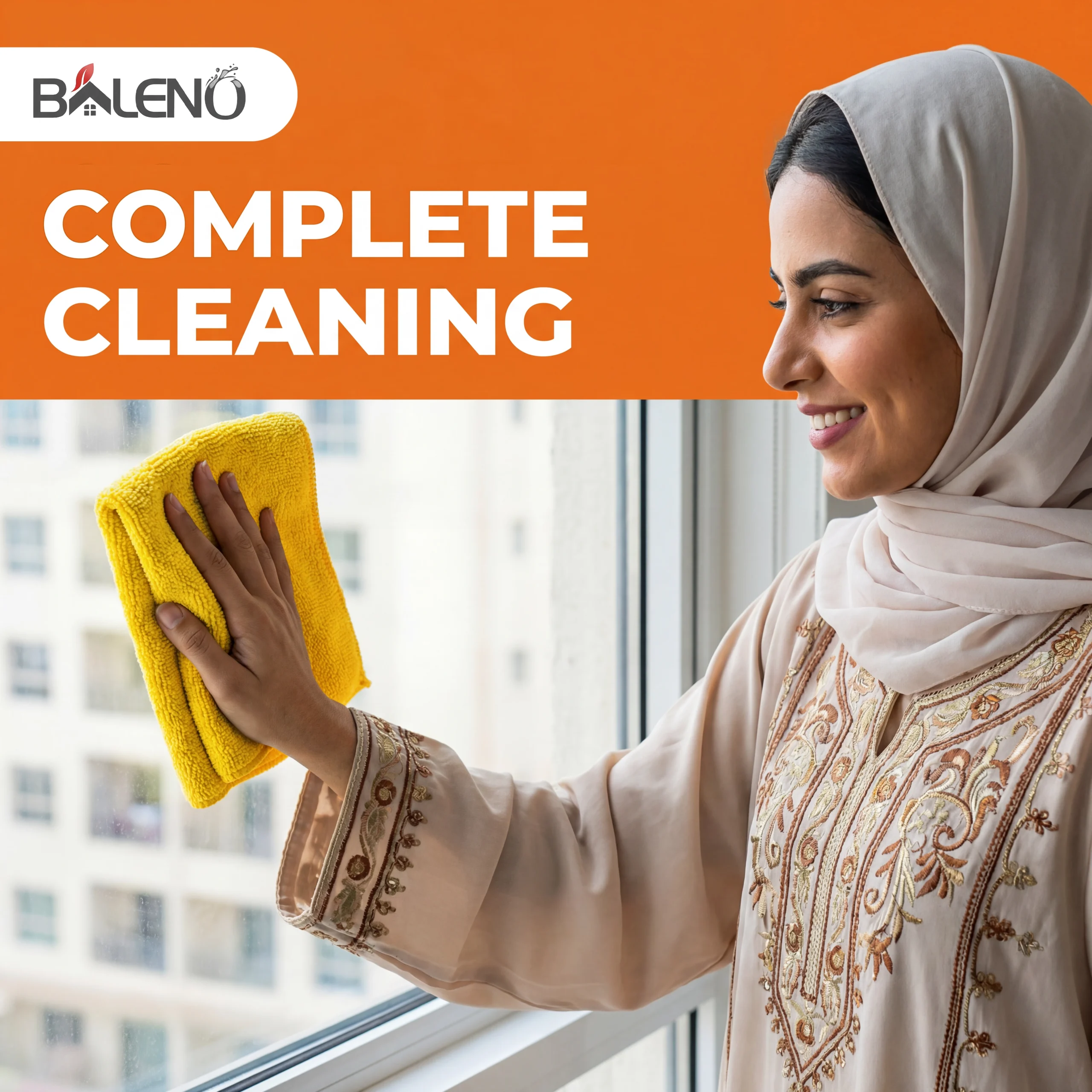 Baleno Microfiber Cloth absorbing spill surface