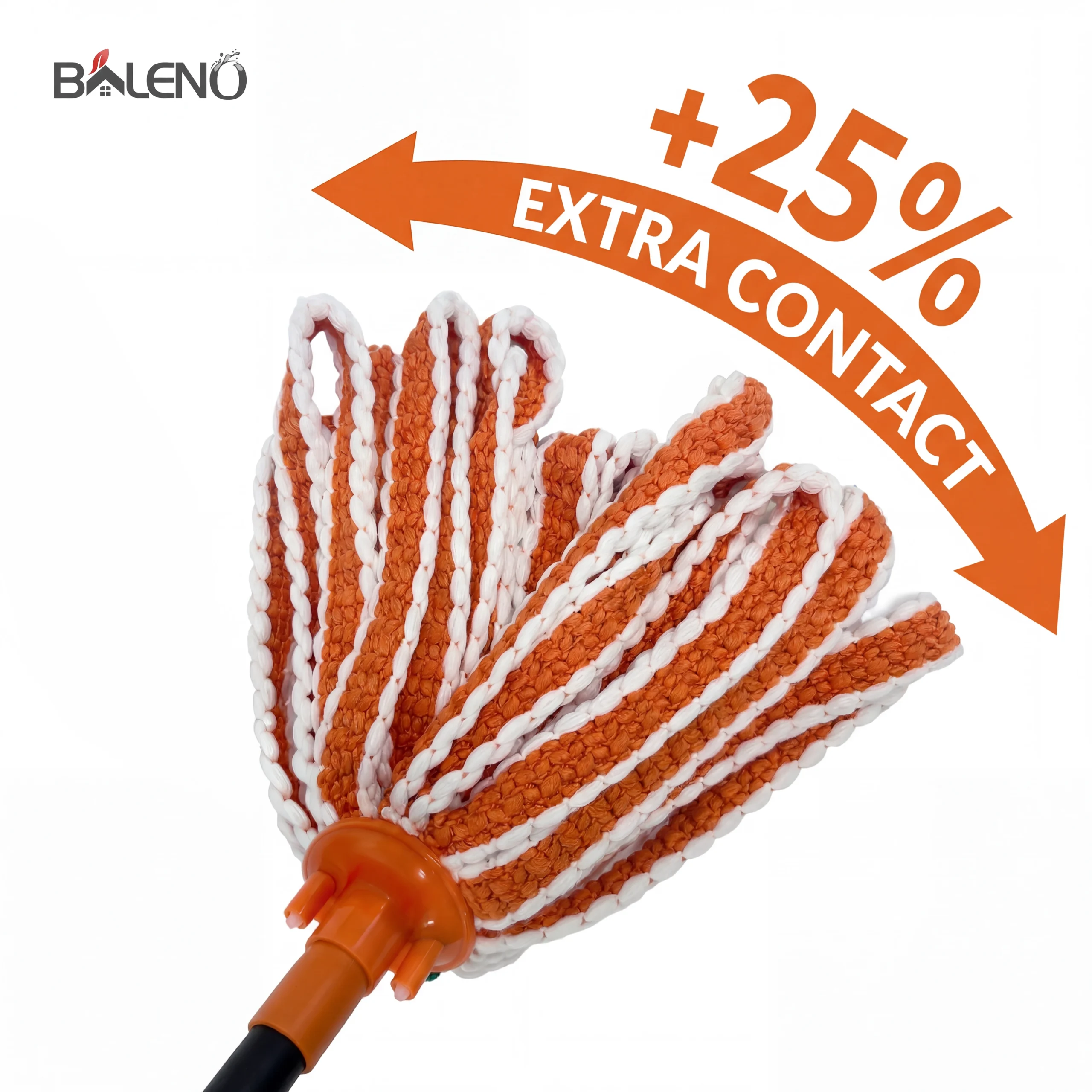 Telescopic string mop 25 percent extra contact cotton head Telescopic string mop 25 percent extra contact cotton head